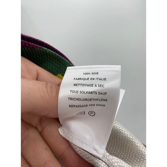 Gabriela Hearst Henri Paradiso Print Multicolor Long Sleeve Top Size 38 NWT - Picture 6 of 7